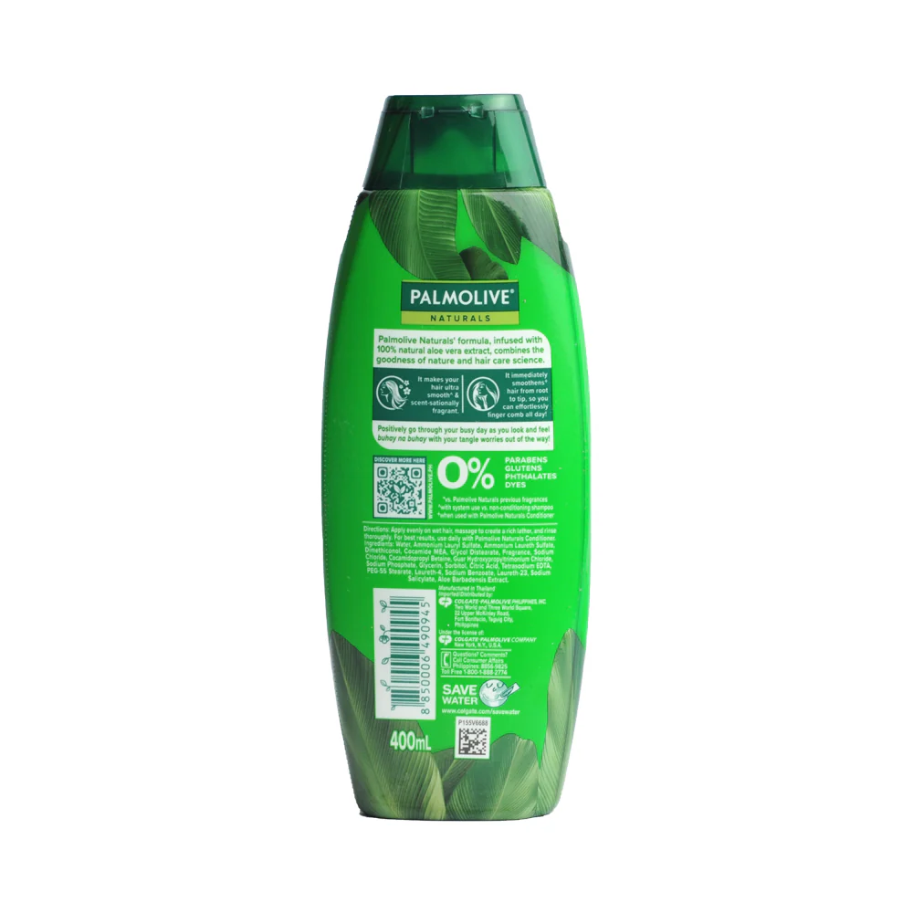 Palmolive Naturals Shampoo And Conditioner Healthy And Smooth 400ml - Image 2