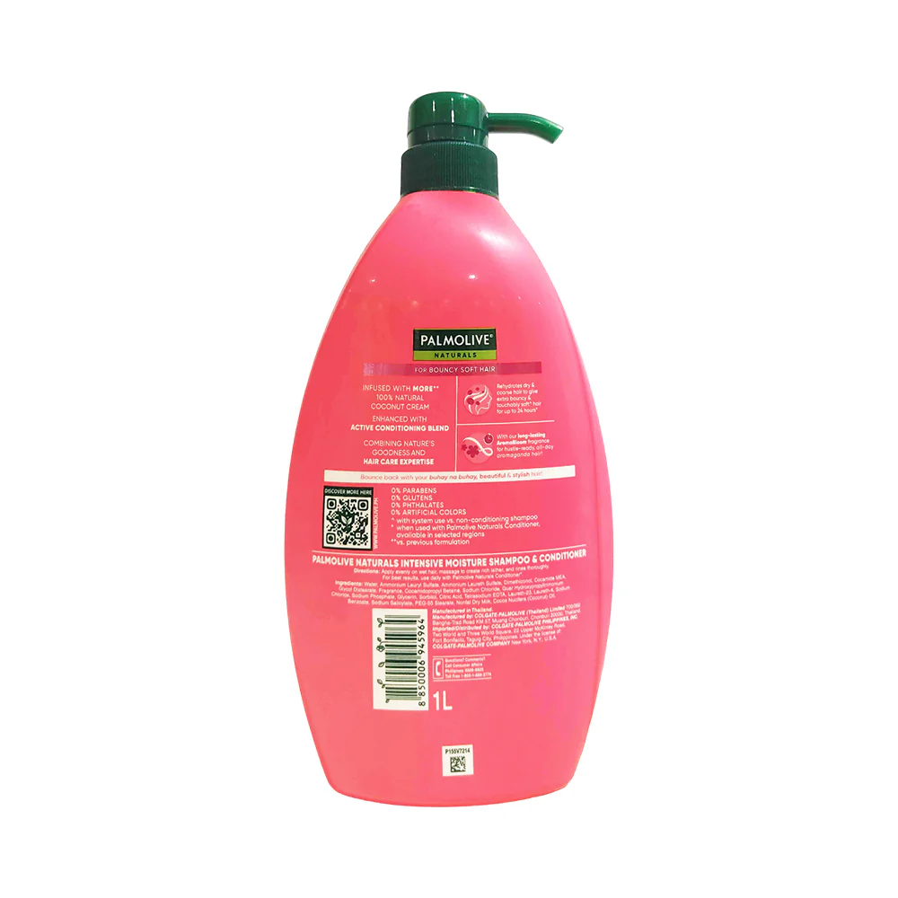 Palmolive Naturals Shampoo And Conditioner Intensive Moisture 1L - Image 2