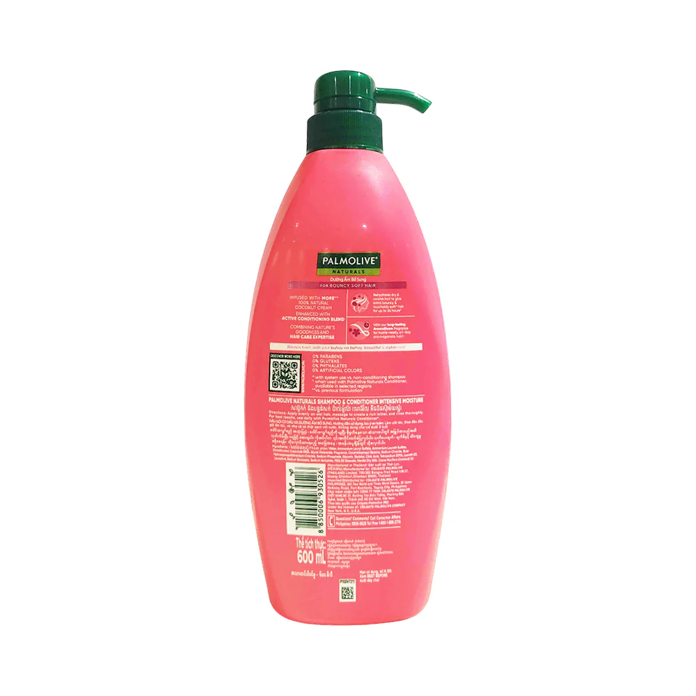Palmolive Naturals Shampoo And Conditioner Intensive Moisture 600ml - Image 2