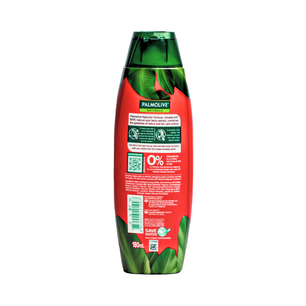 Palmolive Naturals Shampoo And Conditioner Vibrant Color 180ml - Image 2