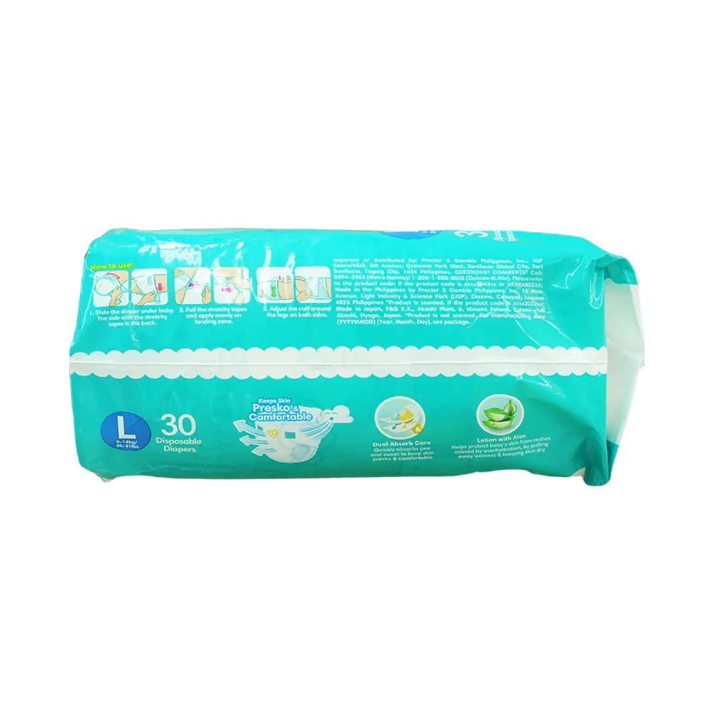 Pampers Diaper Baby-Dry Large 30's - Image 2