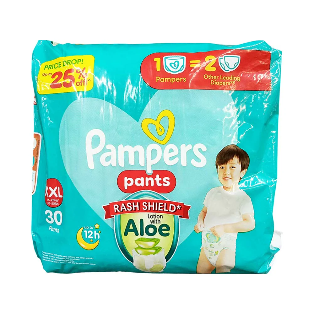 Pampers Rash Shield Pants XXL 30’s - Image 2
