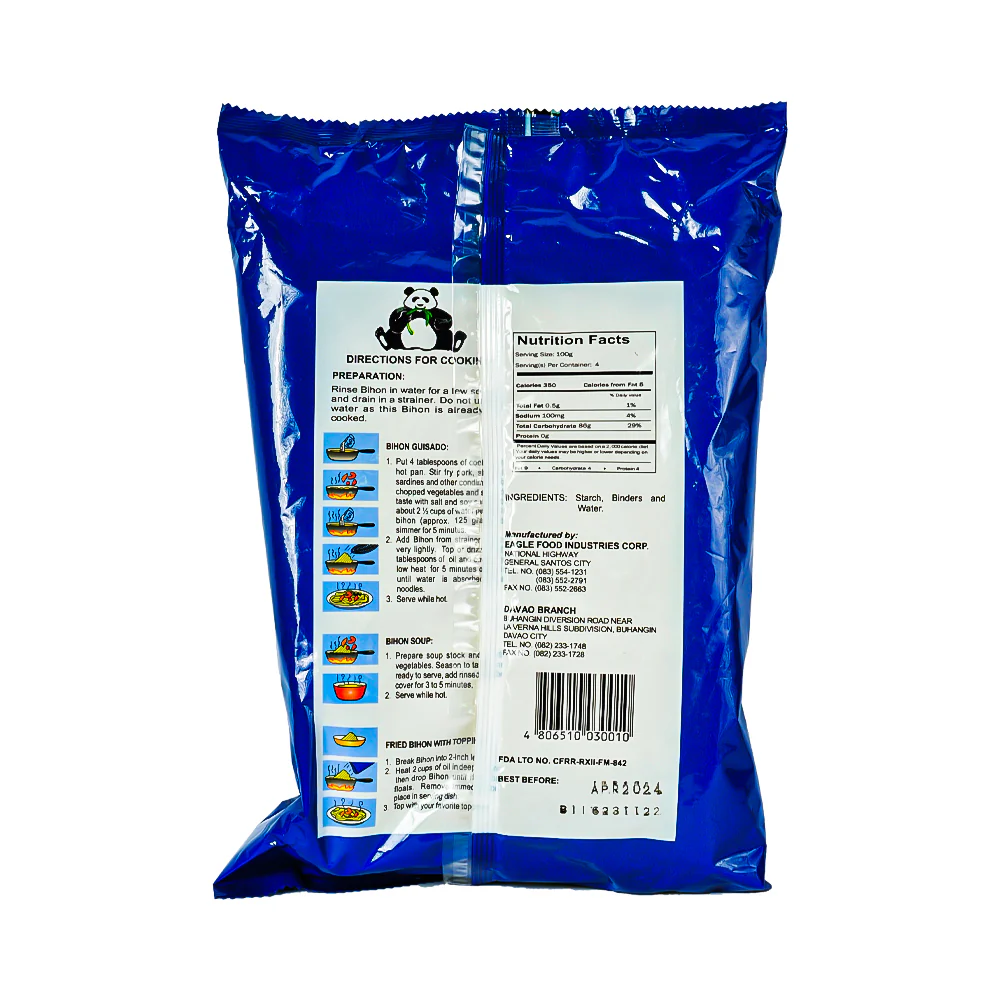 Panda Vermicelli Bihon Blue 400g - Image 2