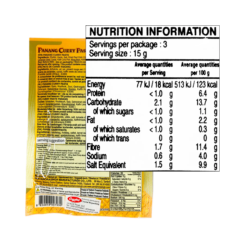 Pantai Norasingh Thai Curry Paste 50g - Image 10