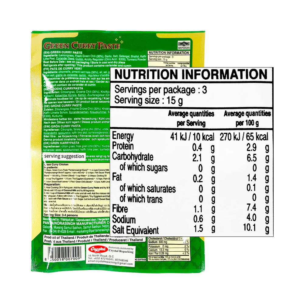 Pantai Norasingh Thai Curry Paste 50g - Image 4
