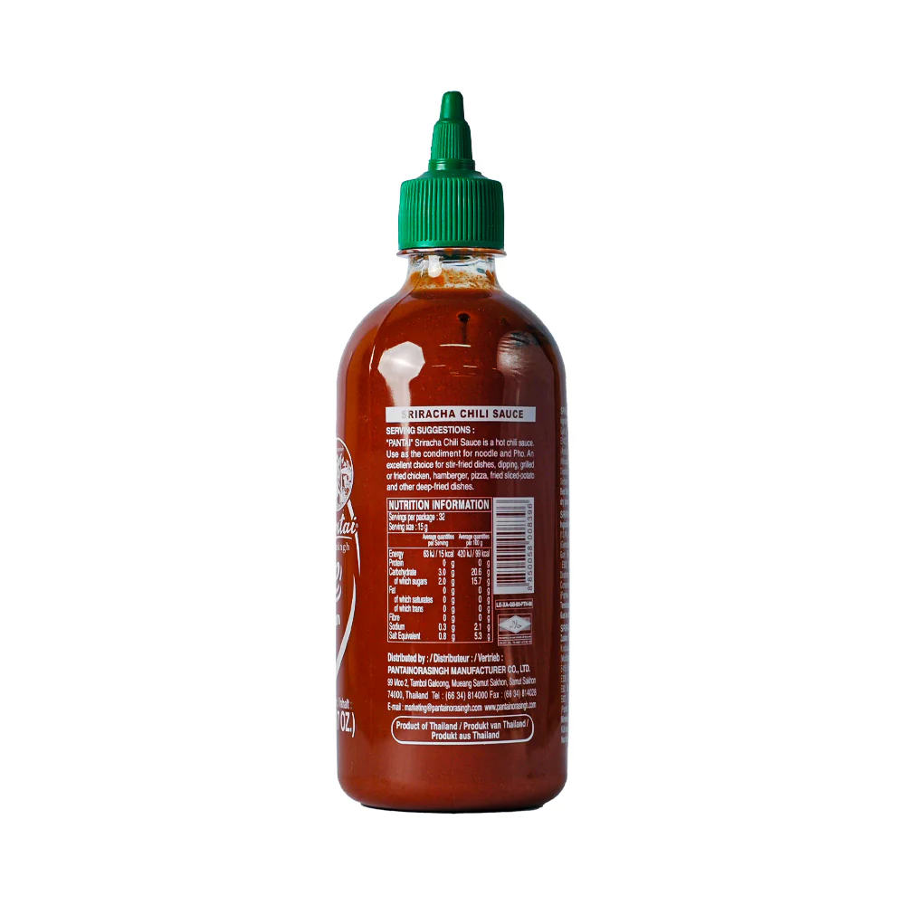 Pantai Sriracha Chili Sauce 435ml (17oz) - Image 2