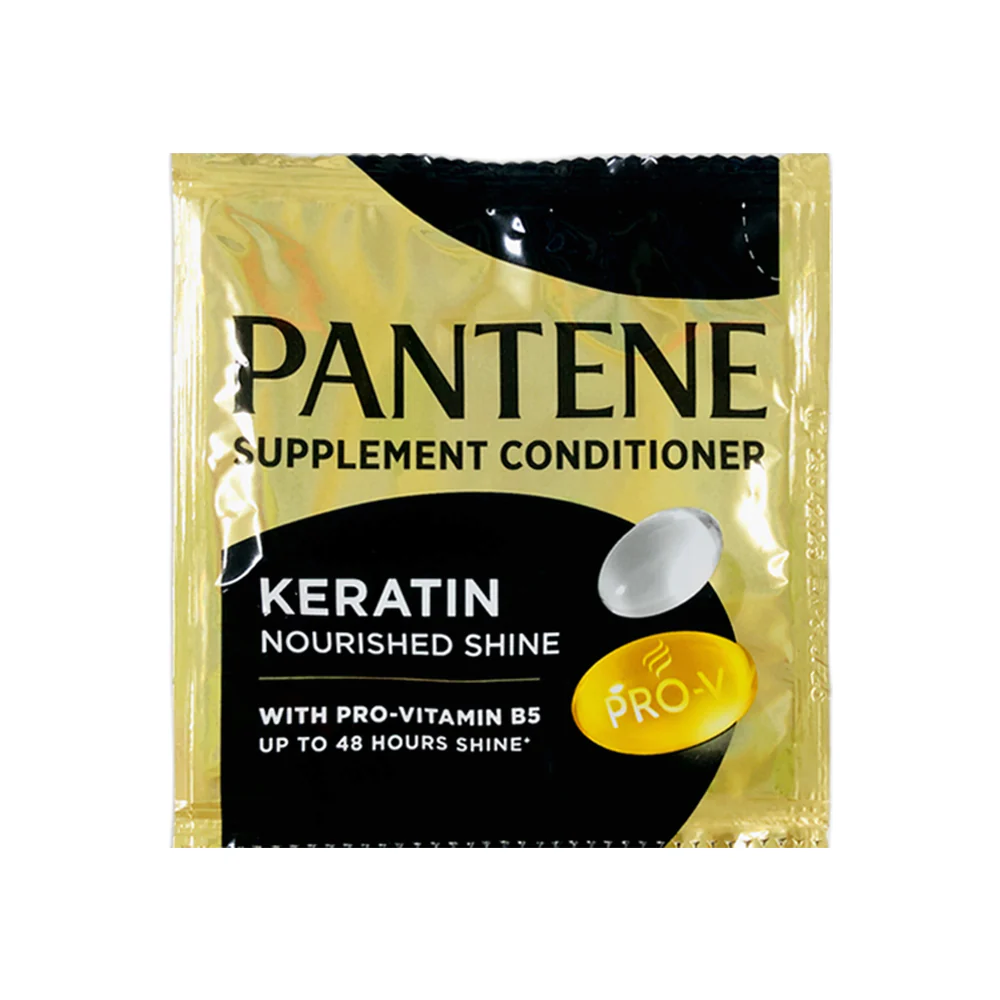 Pantene 3 Minute Miracle Conditioner Keratin Straight 9ml x 12's - Image 2