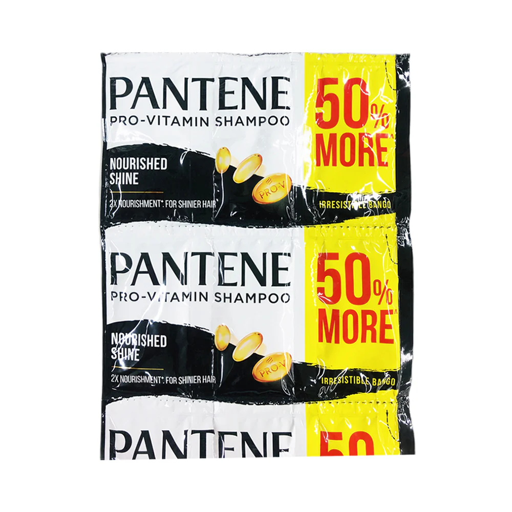 Pantene Shampoo Nourished Shine 15ml x 12's - Image 2