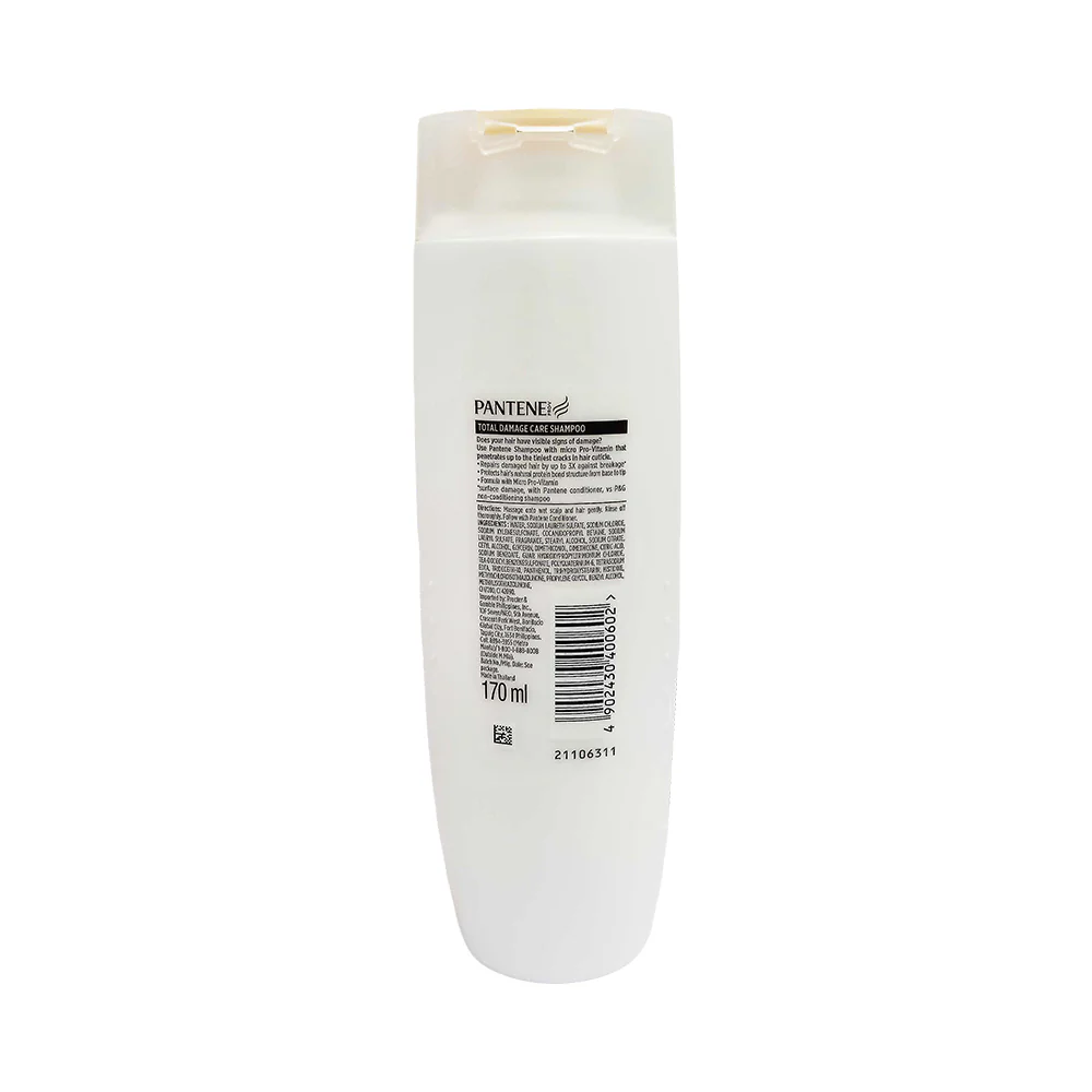 Pantene Shampoo Total Damage Care 170ml - Image 2