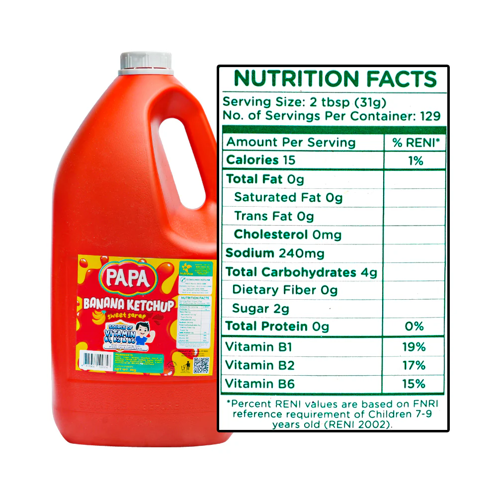 Papa Banana Ketchup 4kg - Image 2
