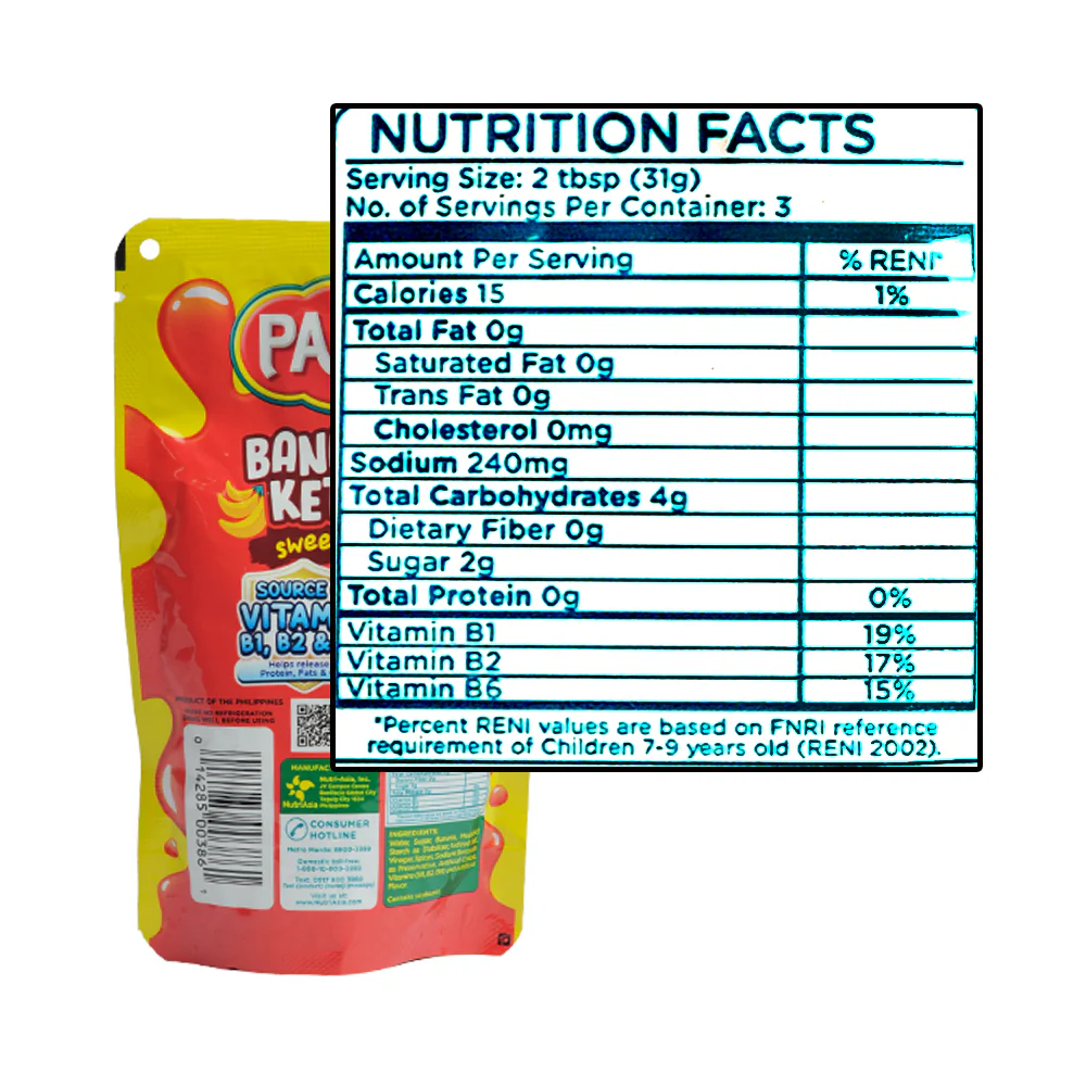 Papa Banana Ketchup SUP 100g - Image 2