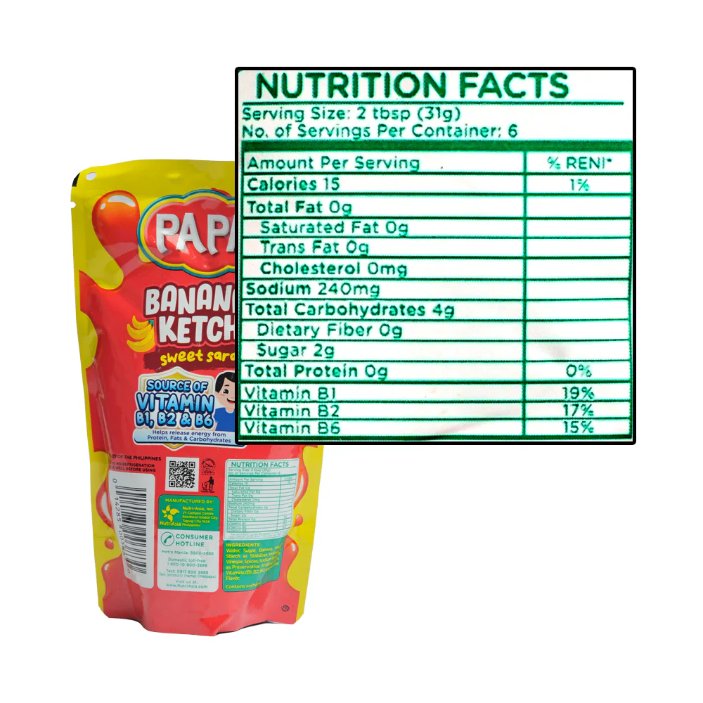 Papa Banana Ketchup SUP 200g - Image 2