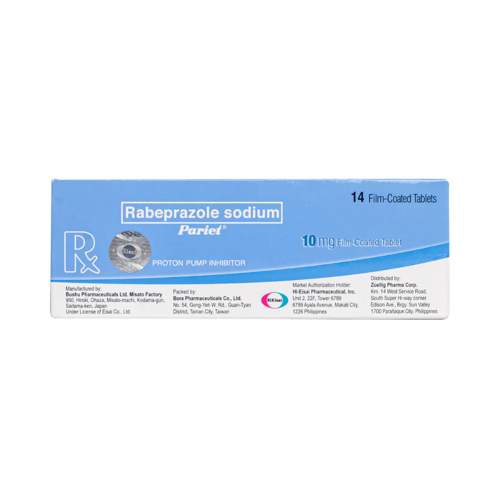 Pariet Rabeprazole Sodium 20mg Tablet By 1's - Image 2