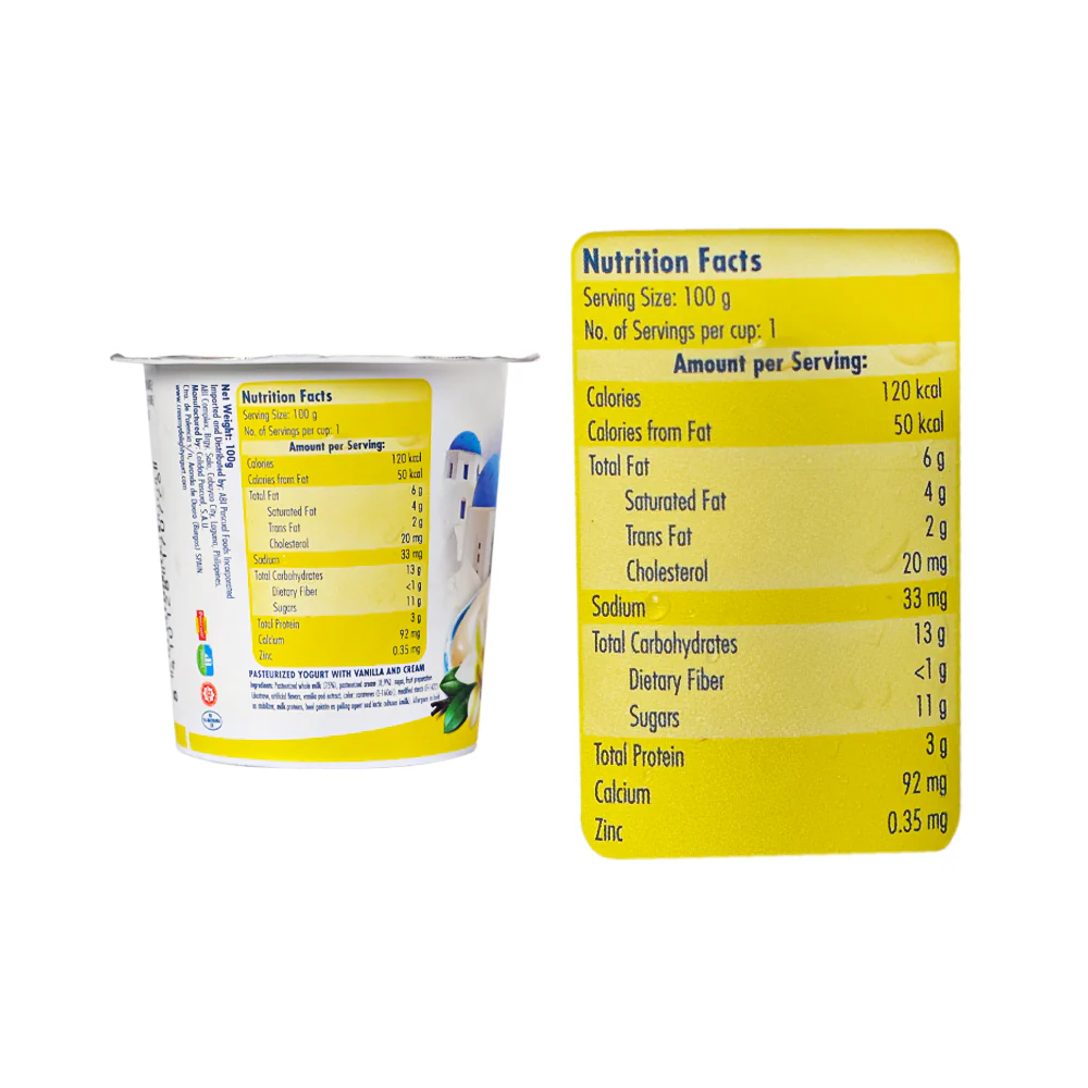 Pascual Pasteurized Yogurt Yogurt Greek Style Vanilla 100g - Image 2