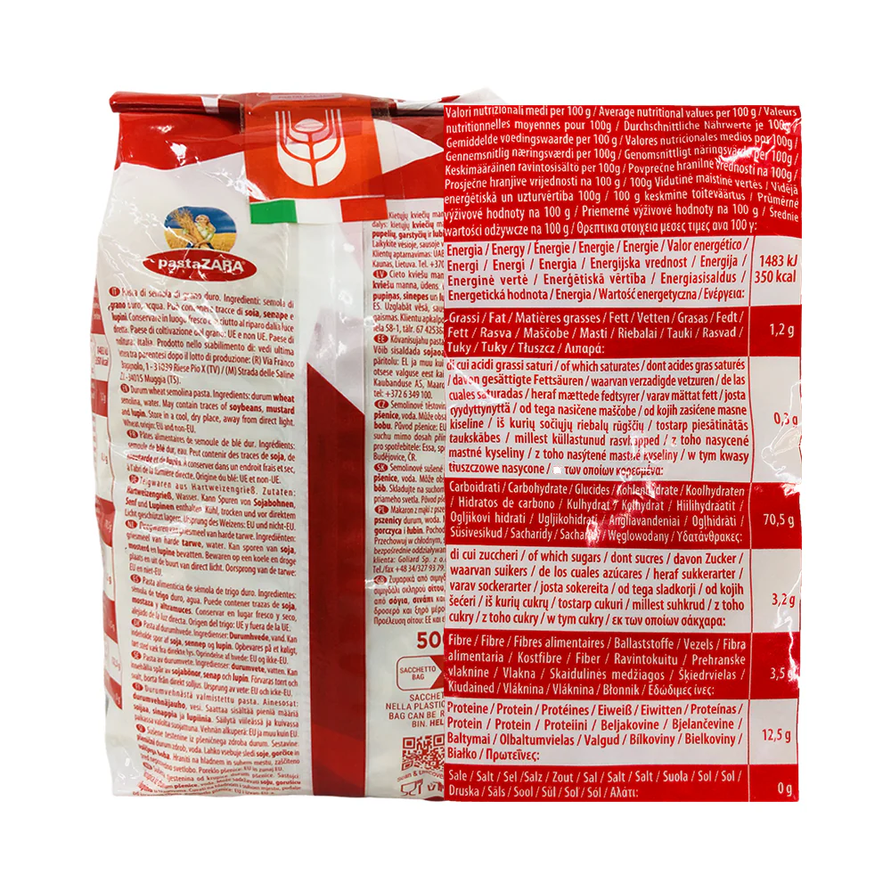 Pasta Zara Pasta Spirali 57 500g - Image 2