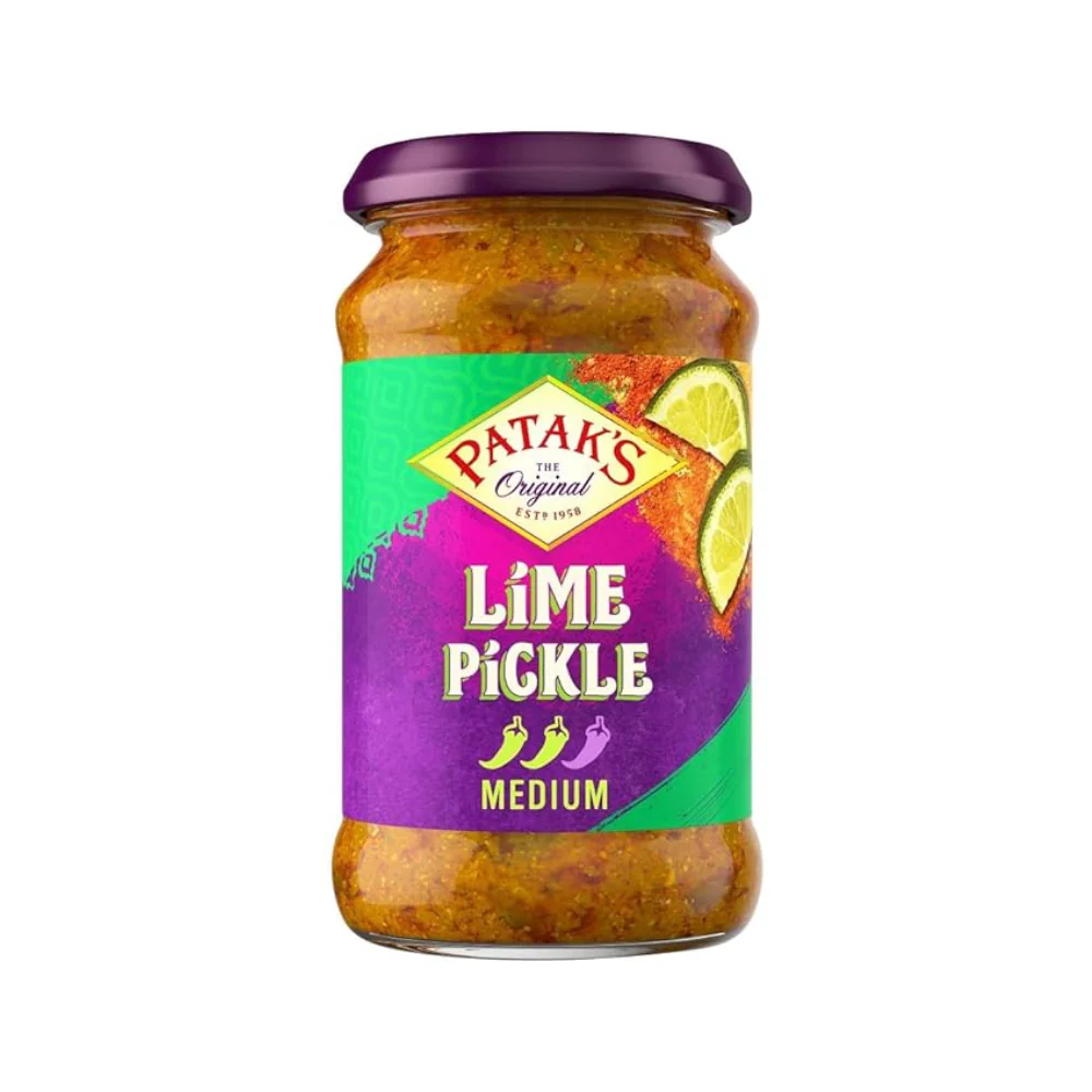 Patak's Lime Pickle Original Medium Spicy 283g - Image 2