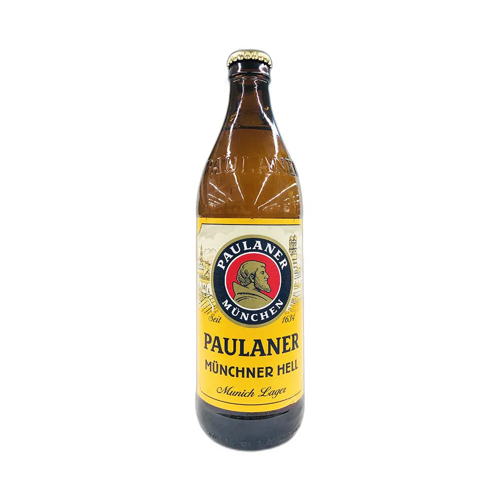 Paulaner Beer Munchner Hell Bottle 500ml - Image 2