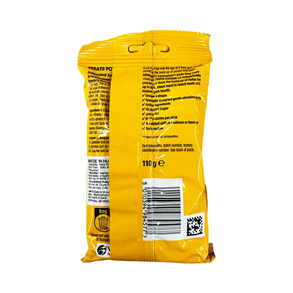 Pedigree Dentastix Small 110g 7’s - Image 2