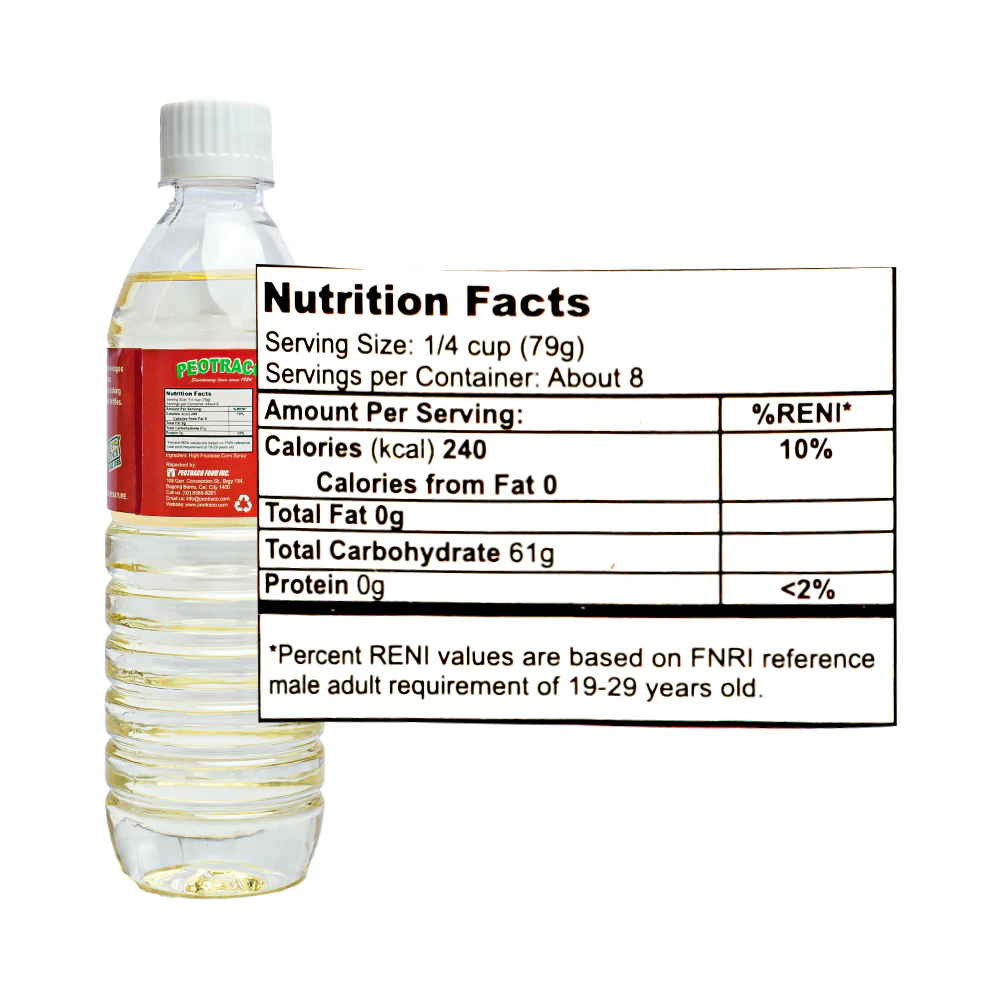 Peotraco High Fructose Corn Syrup 500ml - Image 2