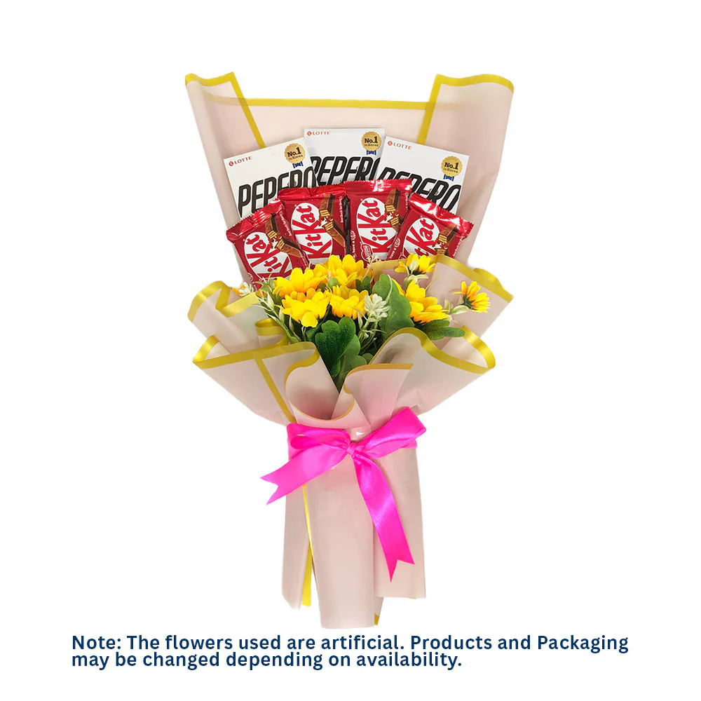Pepero & Kitkat Bouquet - Image 2