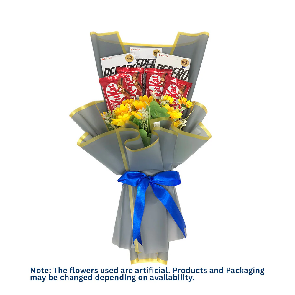 Pepero & Kitkat Bouquet - Image 3