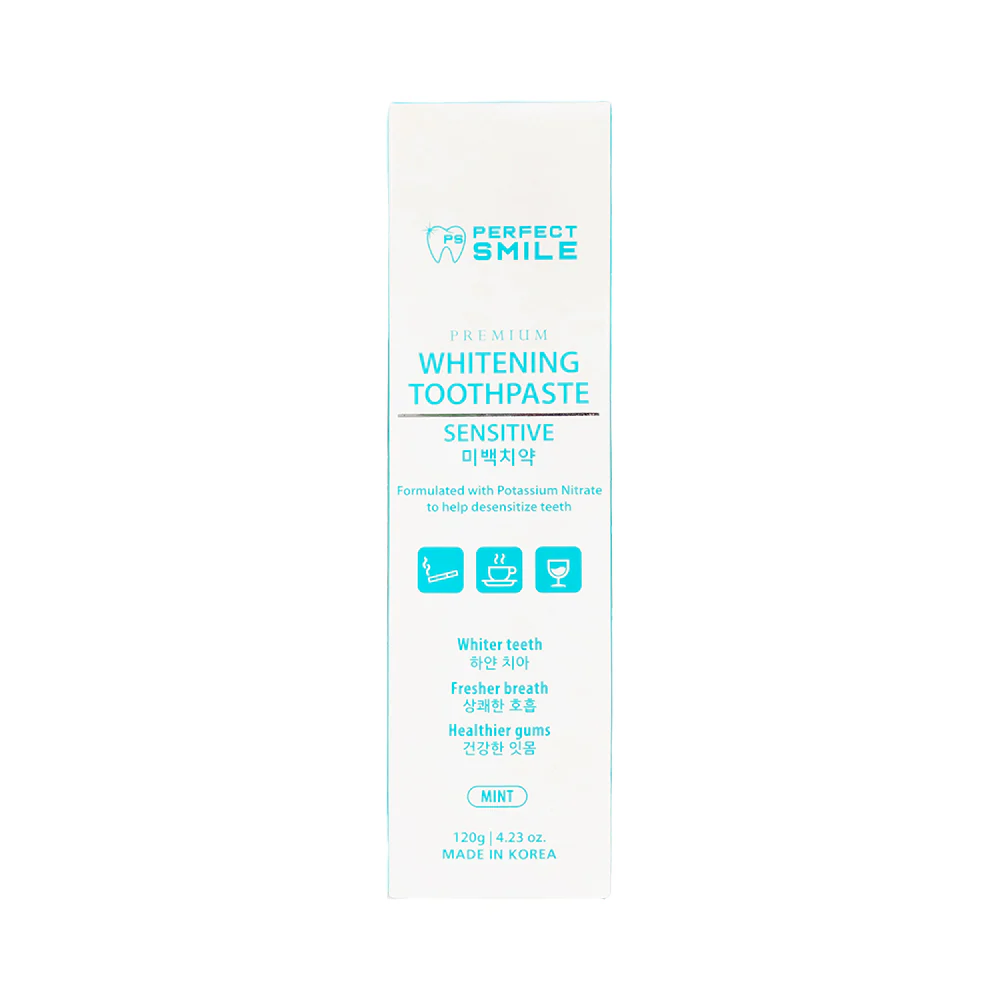Perfect Smile Premium Whitening Toothpaste Sensitive Mint 120g - Image 3