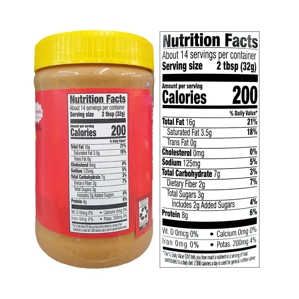 Peter Pan Peanut Butter Creamy 462g (16.3oz) - Image 2