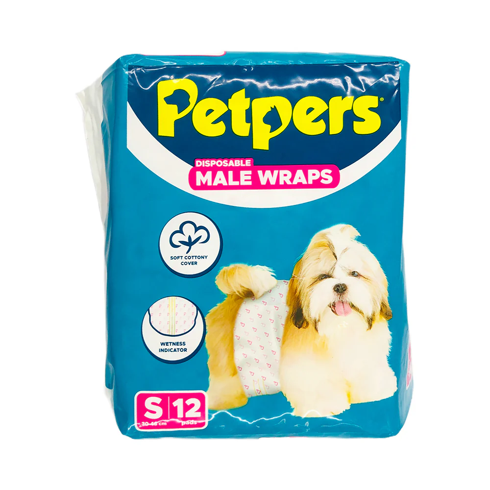 Petpers Disposable Male Wraps 12's - Image 6