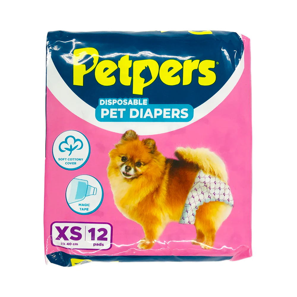 Petpers Disposable Pet Diaper 12's - Image 3