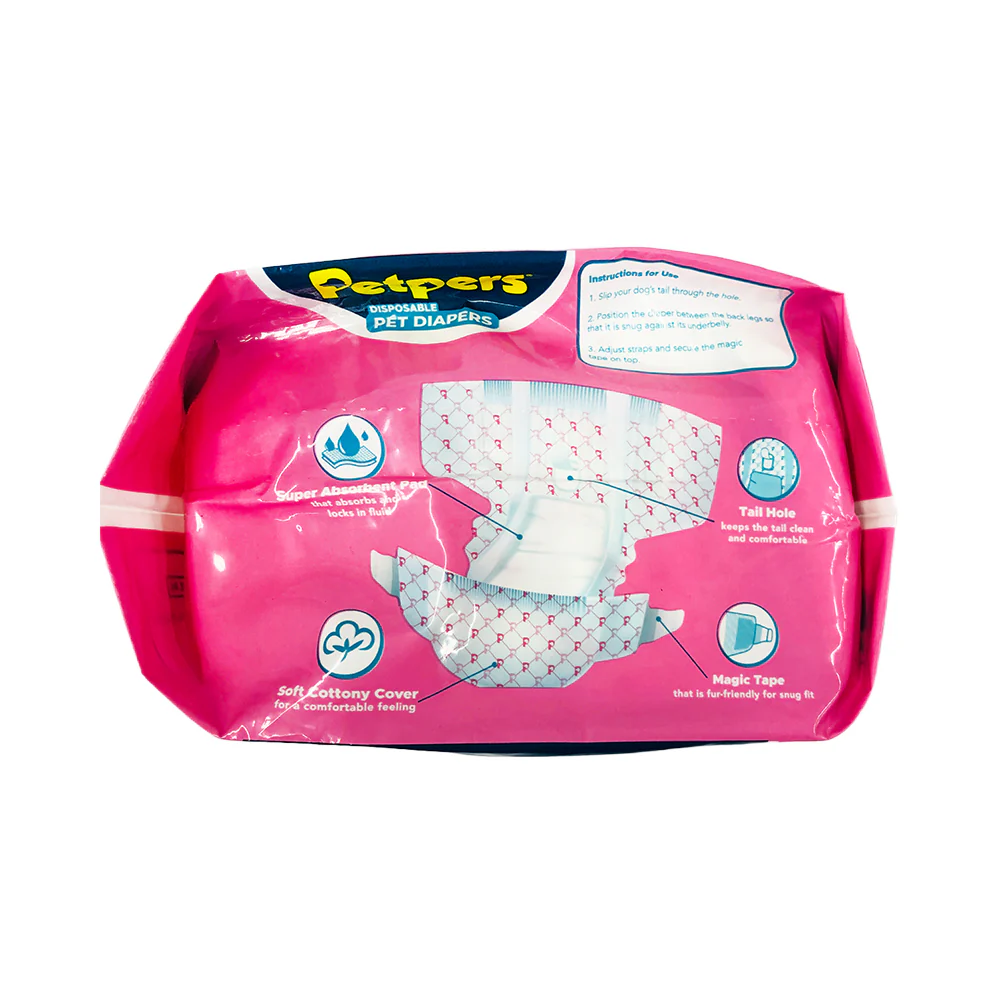 Petpers Disposable Pet Diaper 12's - Image 8