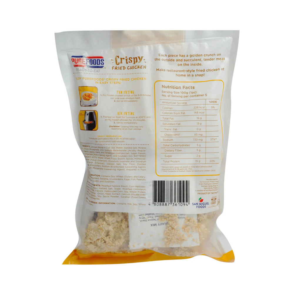 Purefoods Crispy Fried Chicken 500g - Image 2