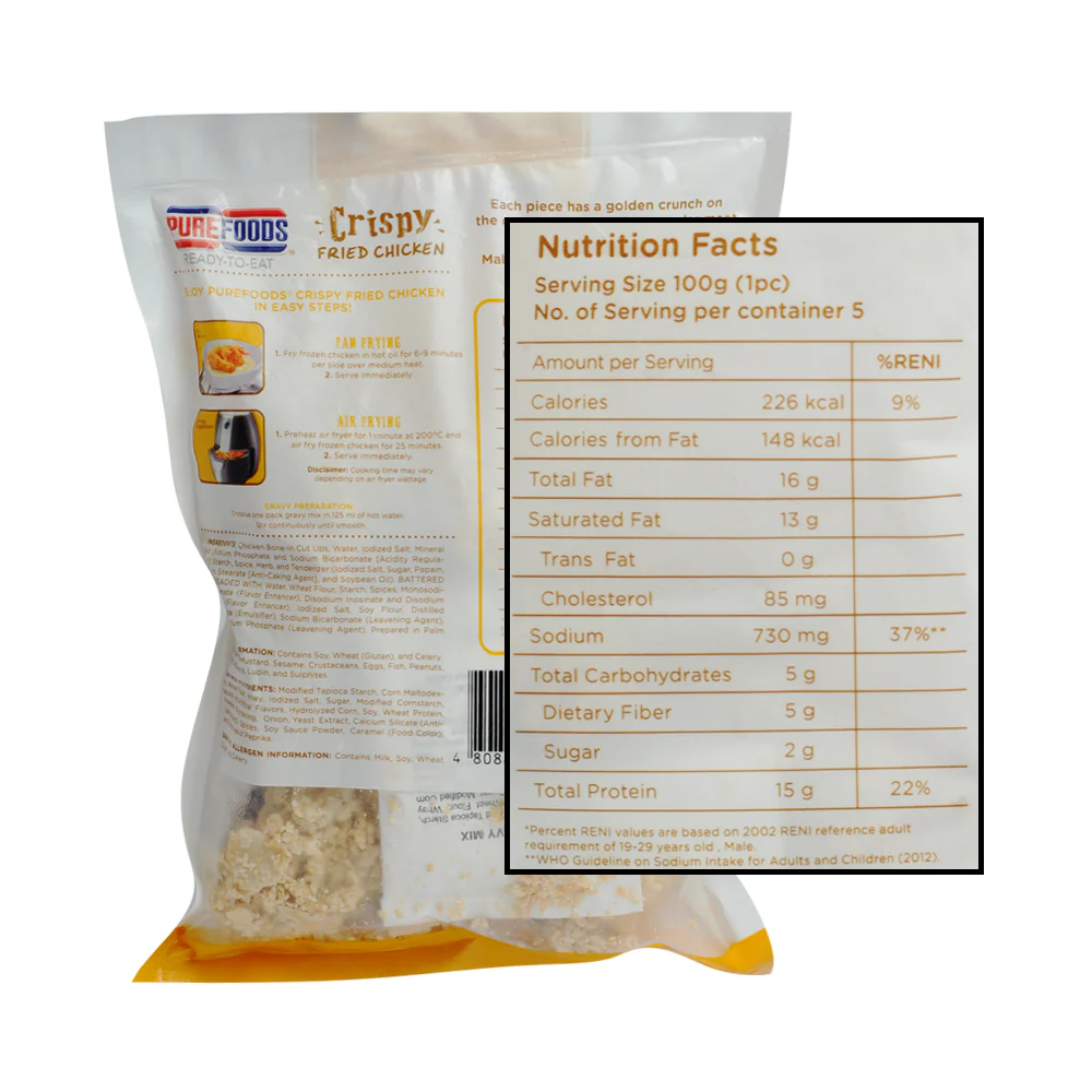 Purefoods Crispy Fried Chicken 500g - Image 3