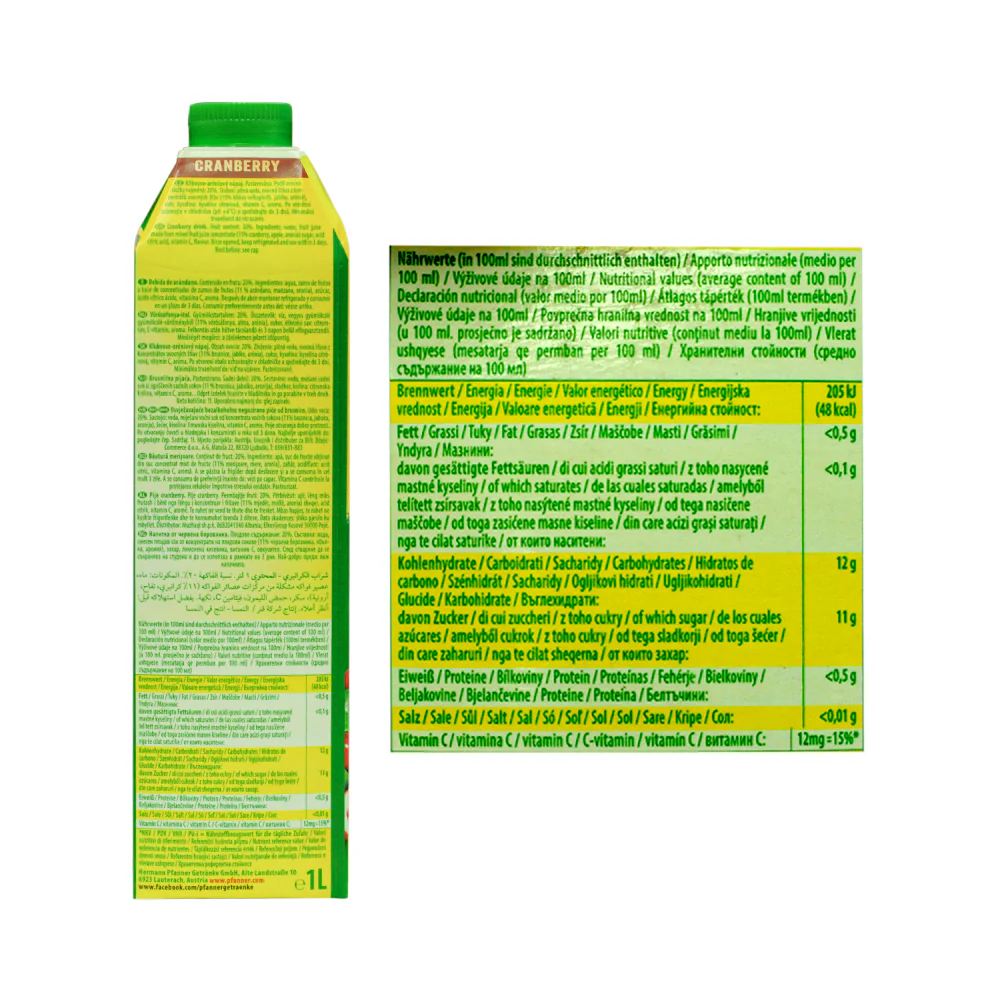 Pfanner Juice 1L - Image 2