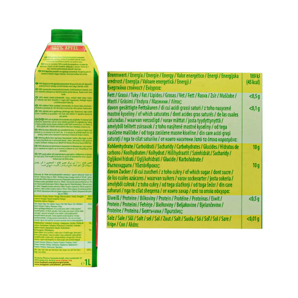 Pfanner Juice 1L - Image 6
