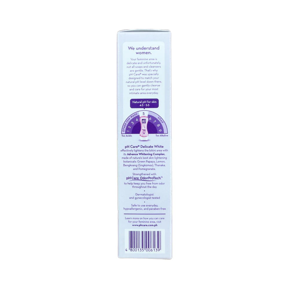 PH Care Feminine Wash Delicate White 50ml - Image 2