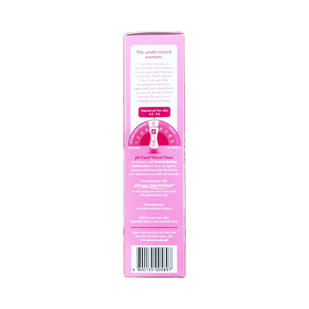 PH Care Feminine Wash Floral Clean 150ml - Image 2