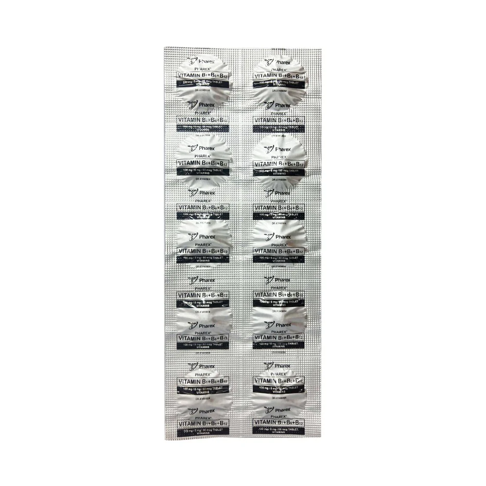Pharex Vitamin B Complex Tablet By 10's