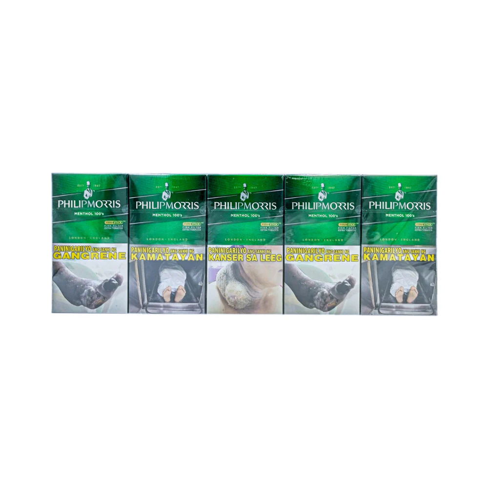 Philip Morris Green Menthol Flip Top Box (FTB) 10PK Ream - Image 2