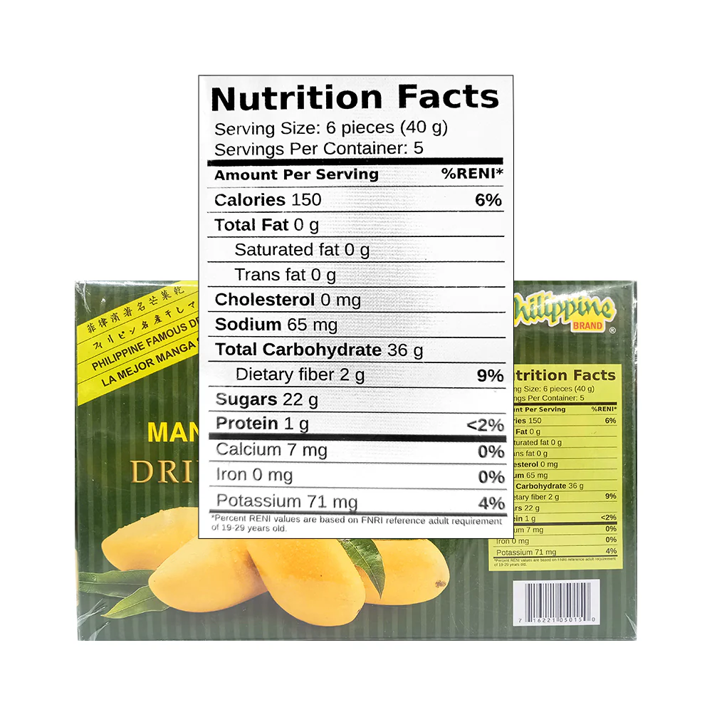 Philippine Dried Mango Gift Pack 200g - Image 2