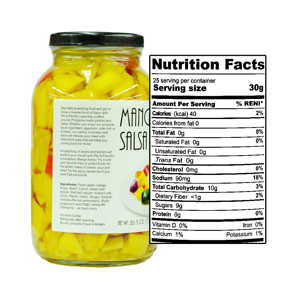 Pick-A-Pikel Pickled Mango Salsa 750g - Image 2