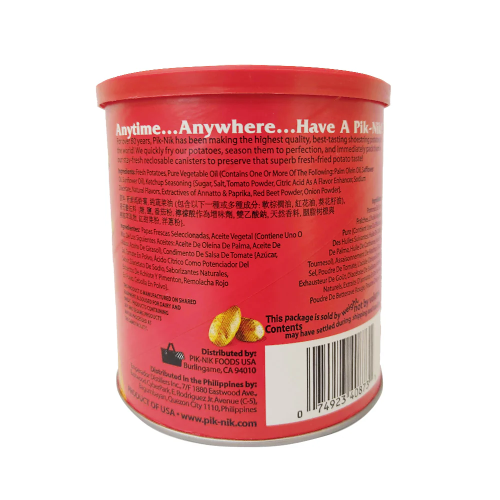 Pik-Nik Shoestring Potatoes Ketchup Fries 113g (4oz) - Image 2