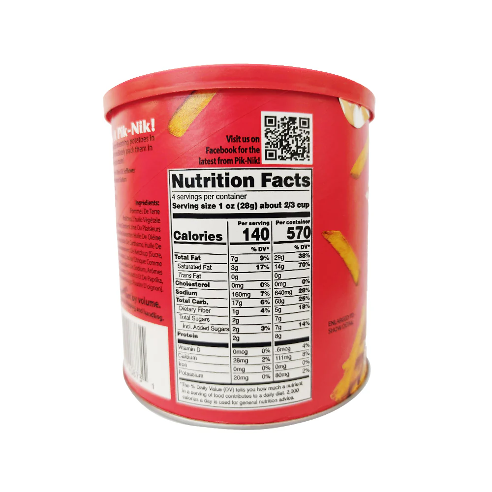 Pik-Nik Shoestring Potatoes Ketchup Fries 113g (4oz) - Image 3