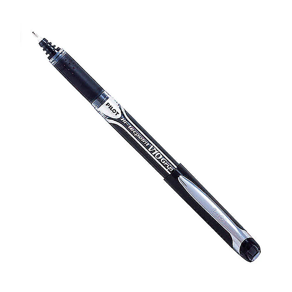 Pilot Hi-Techpoint V10 Grip Pen Black - Image 2