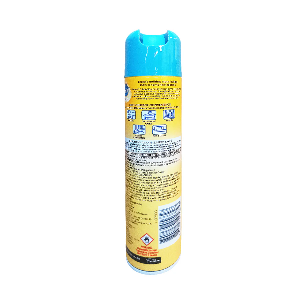 Pledge Furniture Polish Rainshower 330ml - Image 2