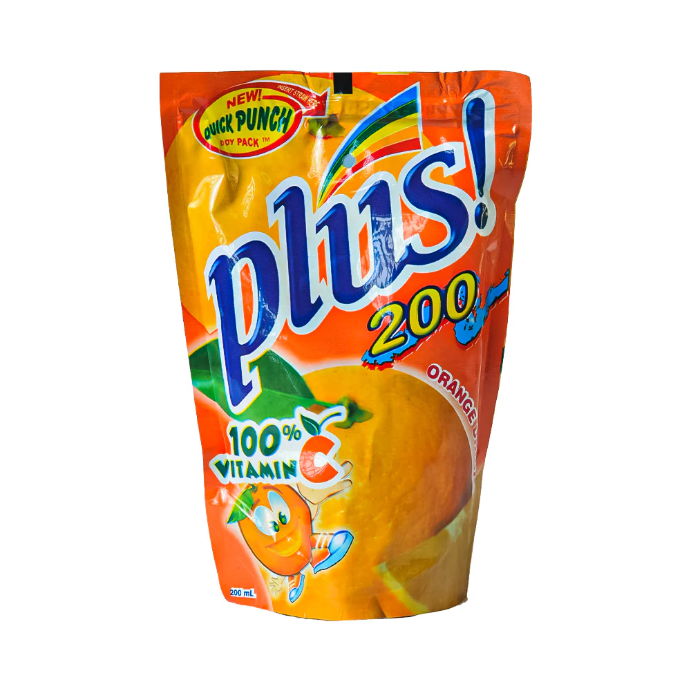 Plus 200 Juice Drink Orange 200ml x 10's - Image 2