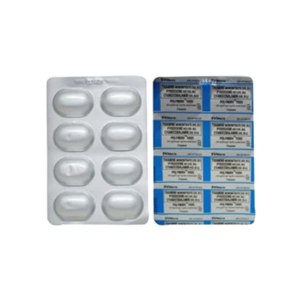 Polynerv 1000 250mg/250mg/1mg Tablet 8's - Image 2
