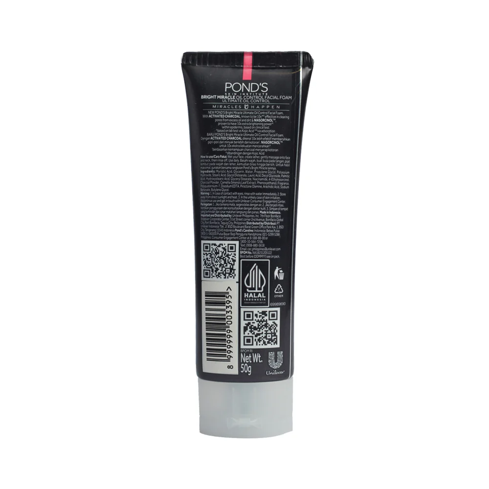 Pond's Pure White Facial Foam 50g - Image 2