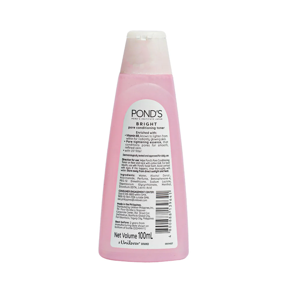 Pond's White Beauty Pore Conditioning Toner 100ml - Image 2