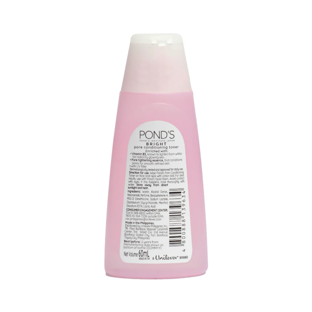 Pond's White Beauty Pore Conditioning Toner 60ml - Image 2