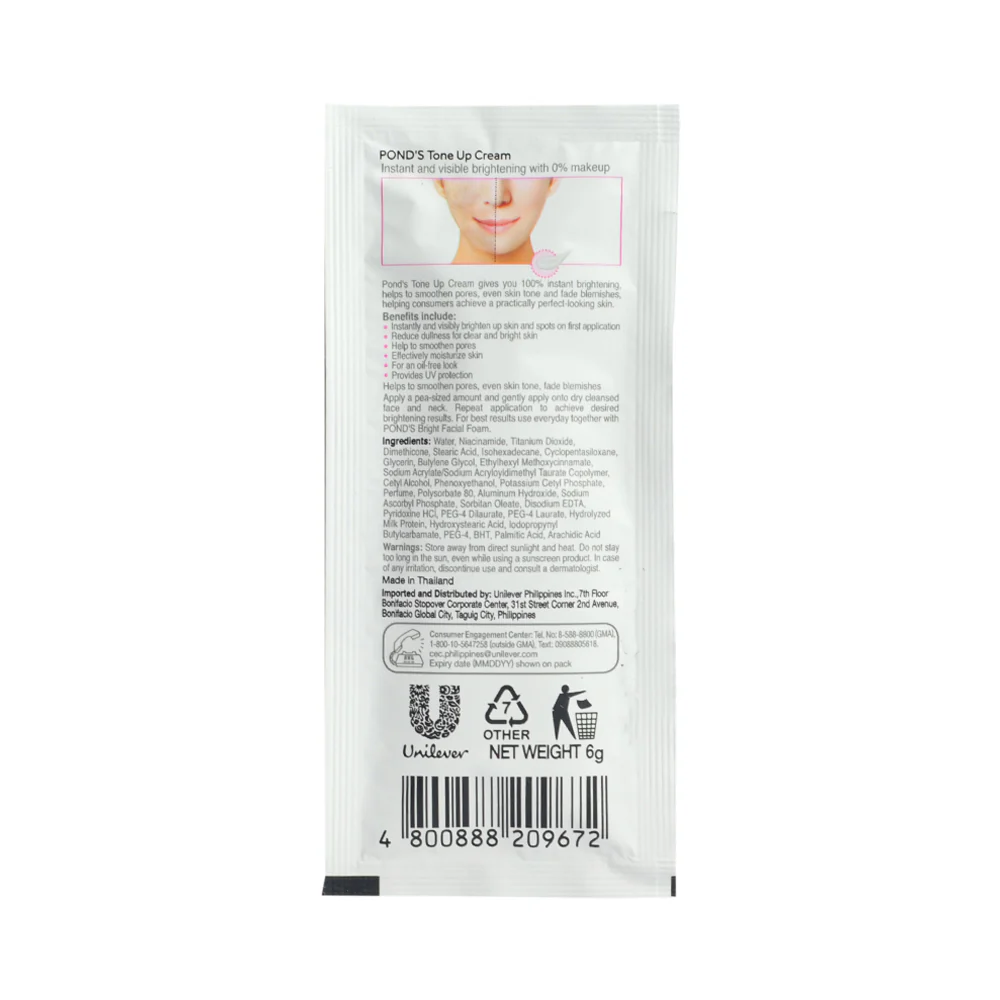 Ponds White Beauty Tone Up Cream 6g - Image 2